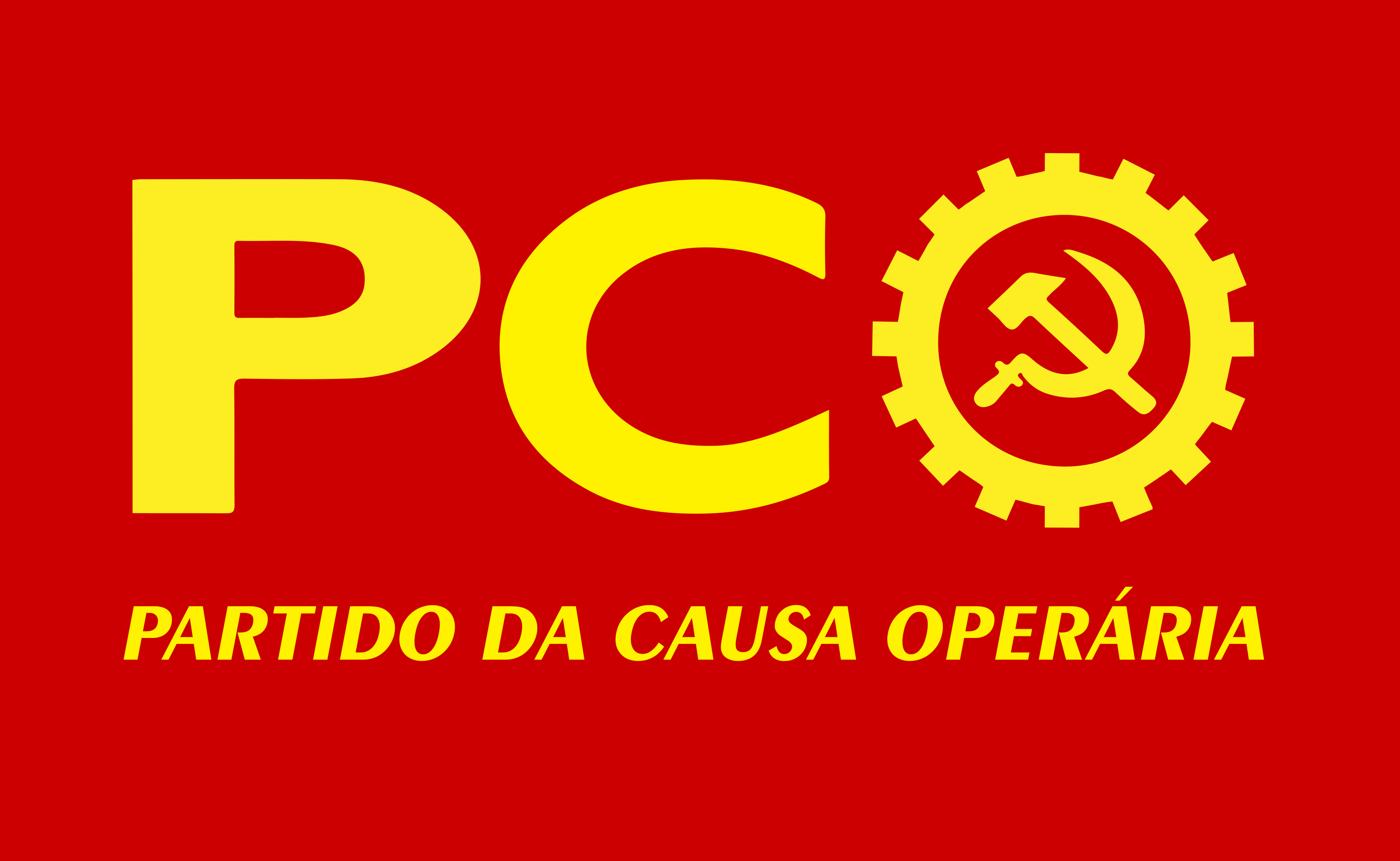 PCO Logo - Partido da Causa Operária Logo.