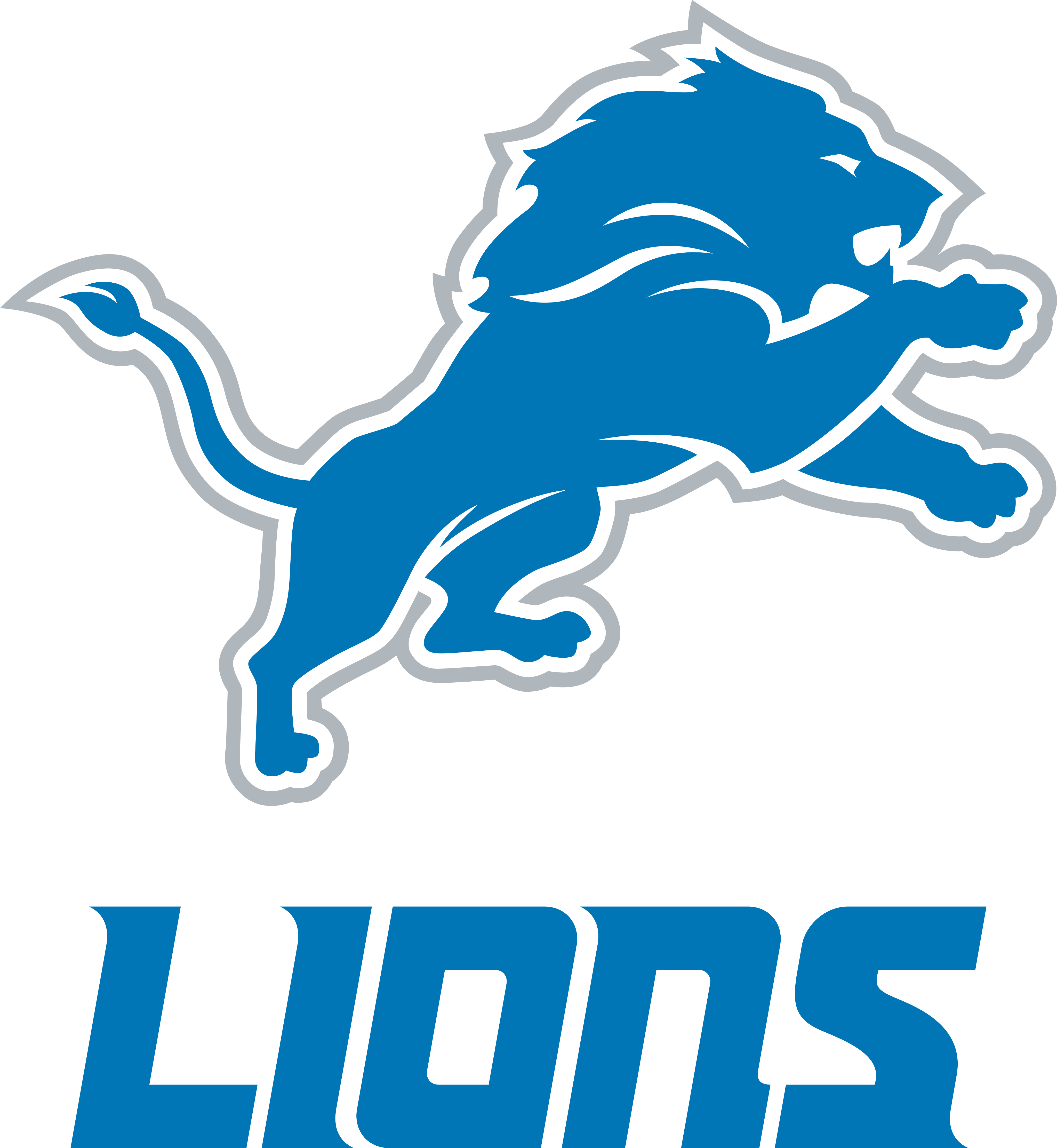 Detroit Lions Logo.
